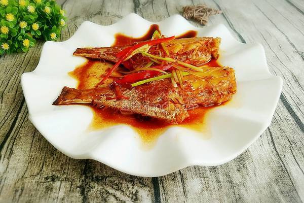 红烧扒皮鱼的做法图解7