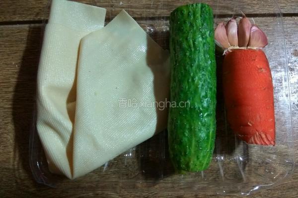 豆腐丝凉拌的做法图解1