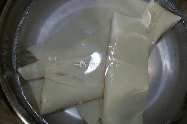 豆腐丝凉拌的做法图解2