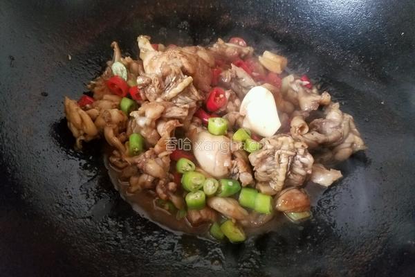 香辣田鸡的做法图解8