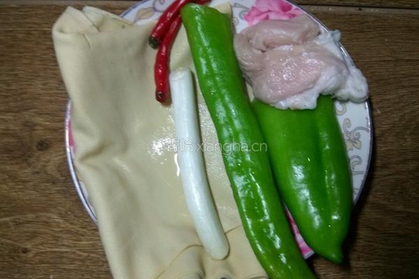 肉炒千张的做法图解1