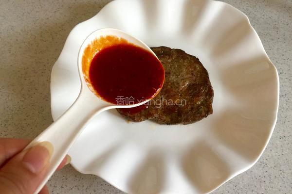 茄汁烤肉眼牛排的做法图解12