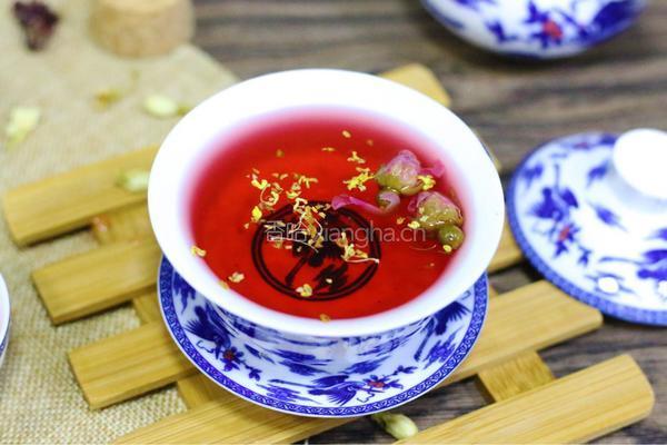 玫瑰洛神茶的做法图解11