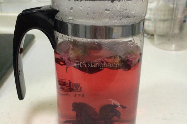 玫瑰洛神茶的做法图解7
