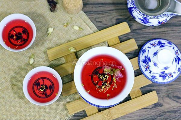 玫瑰洛神茶的做法图解9