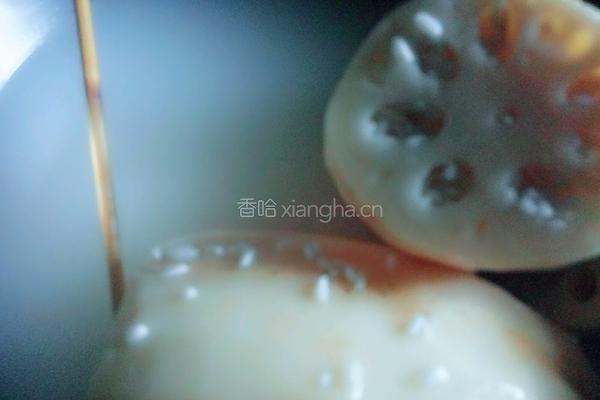 糯米枣蜜藕的做法图解4