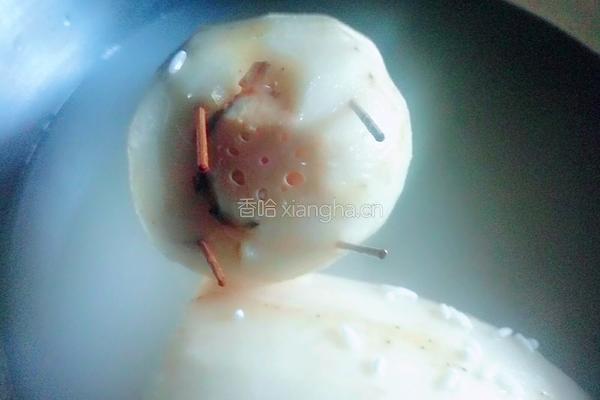 糯米枣蜜藕的做法图解6