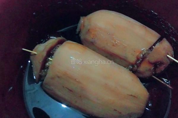糯米枣蜜藕的做法图解8