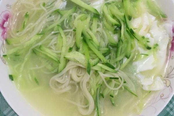 黄瓜清汤面