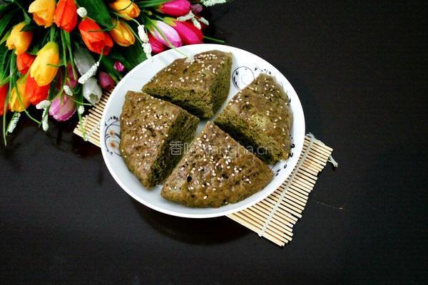 抹茶发糕的做法图解7