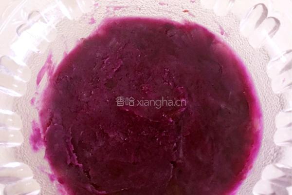 紫薯芋圆的做法图解2
