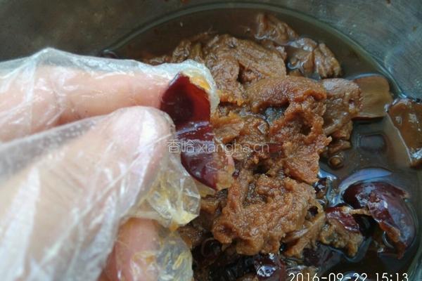 枣泥老面包的做法图解4