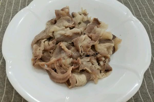 水煮肥牛的做法图解4