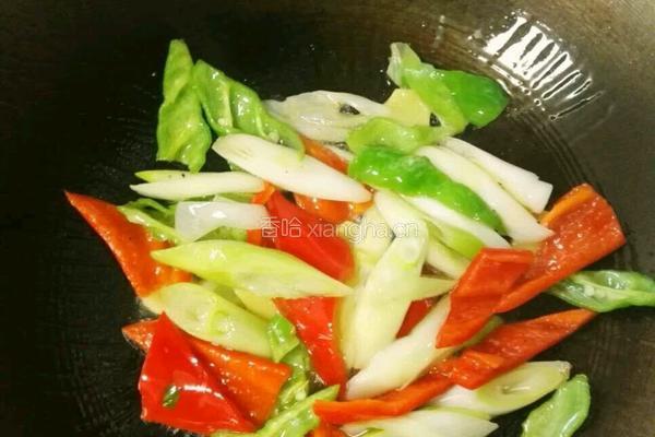爆炒牛肉干的做法图解5