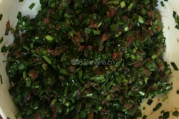 牛肉韭菜饺子的做法图解8