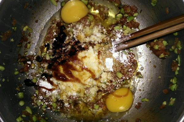 毛豆猪肉丸的做法图解3