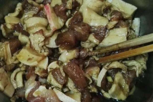 豆角焖面的做法图解4