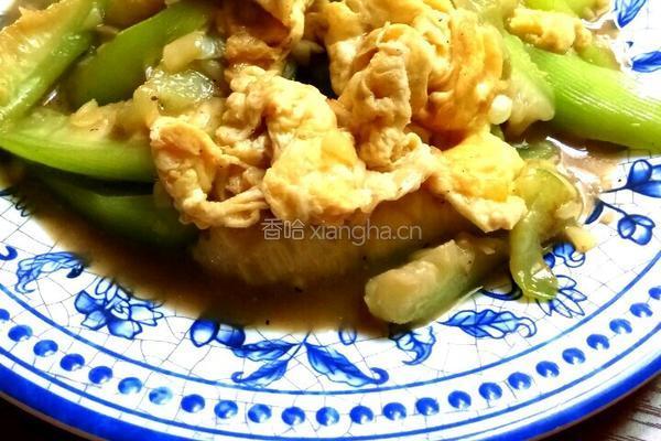 丝瓜炒鸡蛋