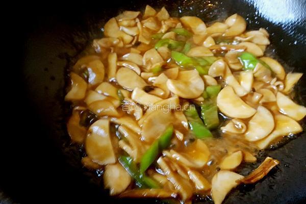 炒杏鲍菇的做法图解9