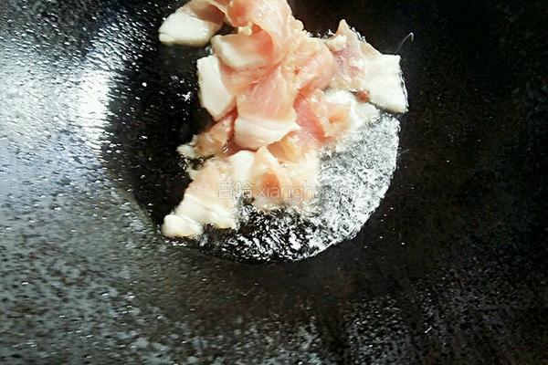 咸肉炒豆丝的做法图解5