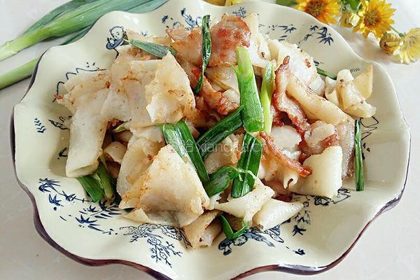咸肉炒豆丝的做法图解11