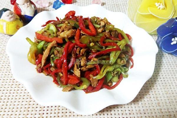 尖椒肉丝的做法图解9
