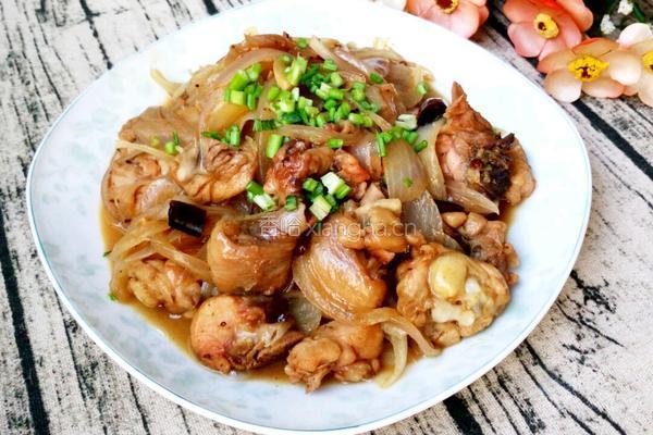 洋葱炒鸡腿的做法图解9
