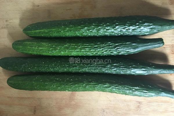 白粥必配黄瓜条咸菜的做法图解1