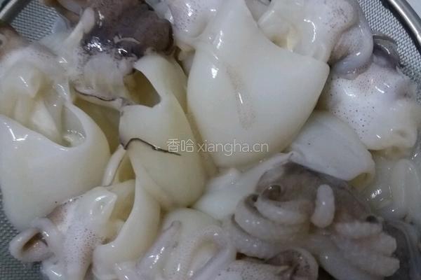 醬爆墨魚仔的做法图解1