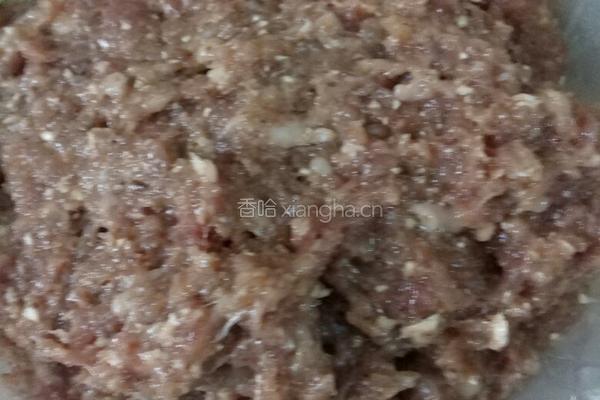 香菇虾肉饺的做法图解5