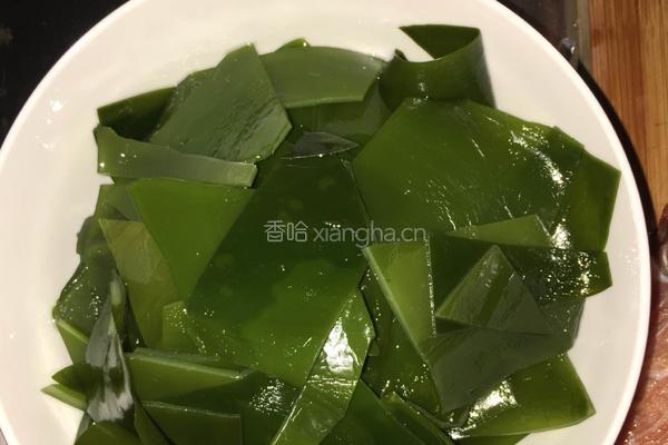 海带炖黄小豆的做法图解2