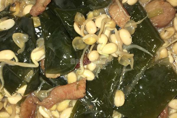 海带炖黄小豆的做法图解12
