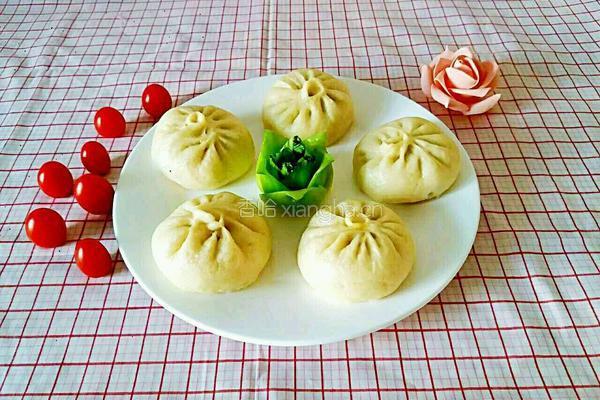 西红柿牛肉包子的做法图解13
