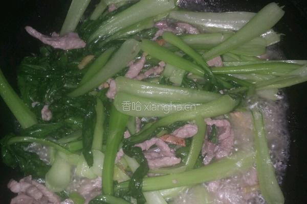 青菜肉丝面的做法图解7