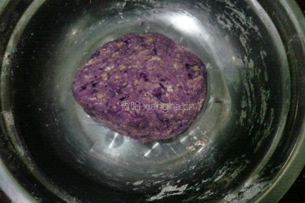 南瓜紫薯开花馒头的做法图解9