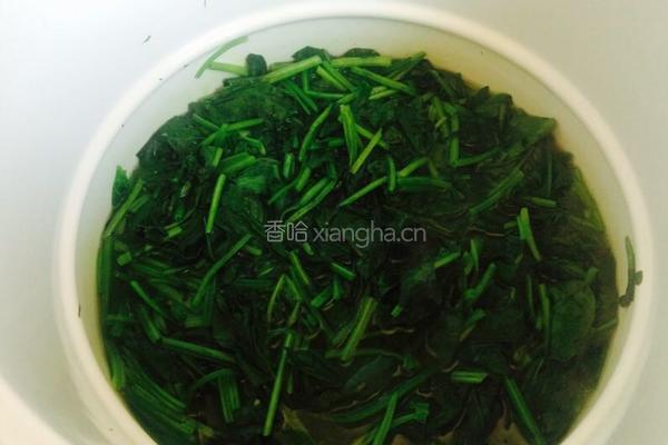 老醋菠菜花生米的做法图解5