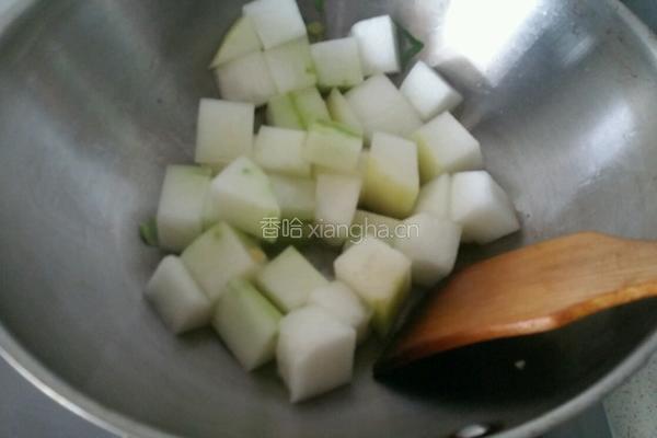 红烧冬瓜肉的做法图解4