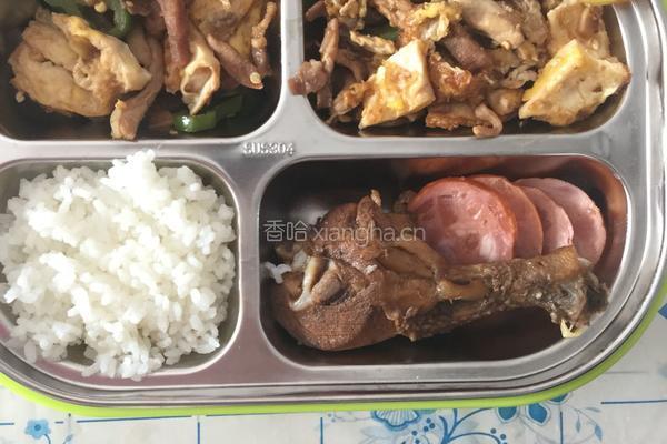 荷包蛋小炒肉的做法图解6