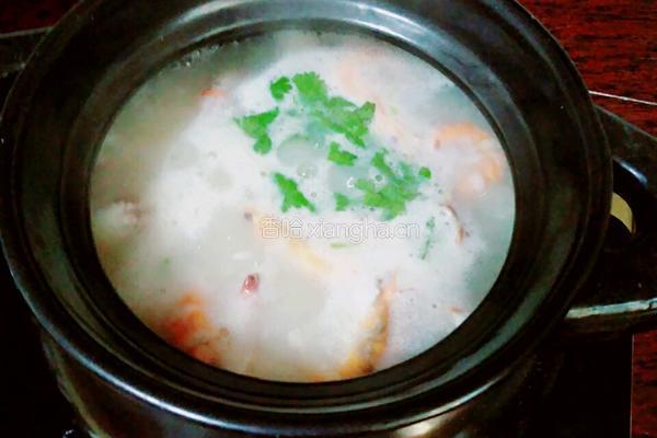 海鲜沙锅粥的做法图解4