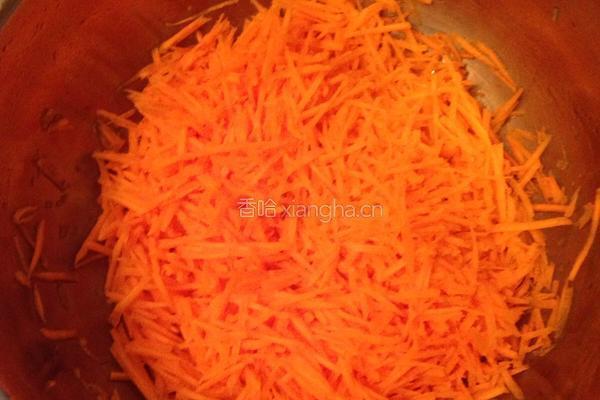胡萝卜肉丸子的做法图解2