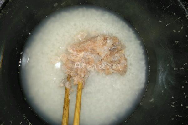 鲜虾瘦肉冬瓜粥的做法图解5