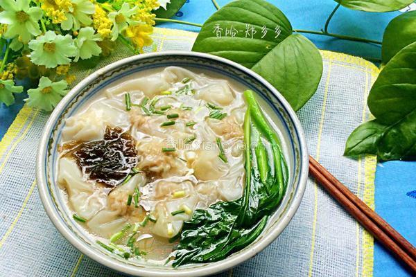 小馄饨（猪骨瑶柱汤底）的做法图解9