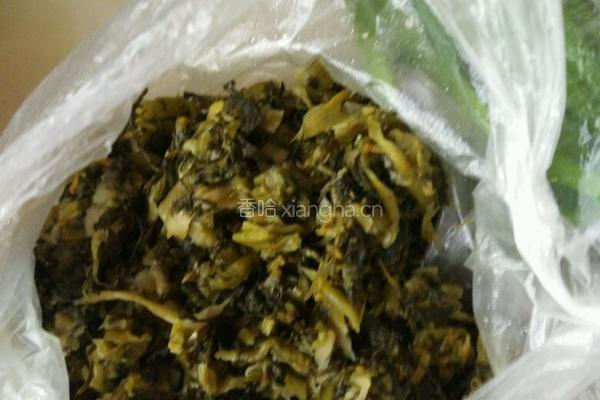 杂酱香菇米粉的做法图解3
