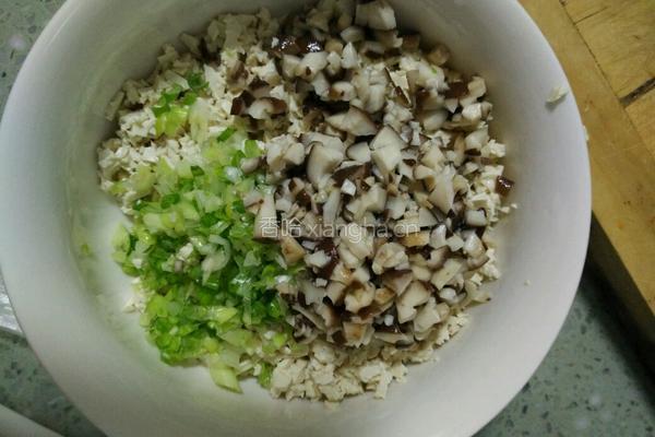 香菇豆腐包子的做法图解5