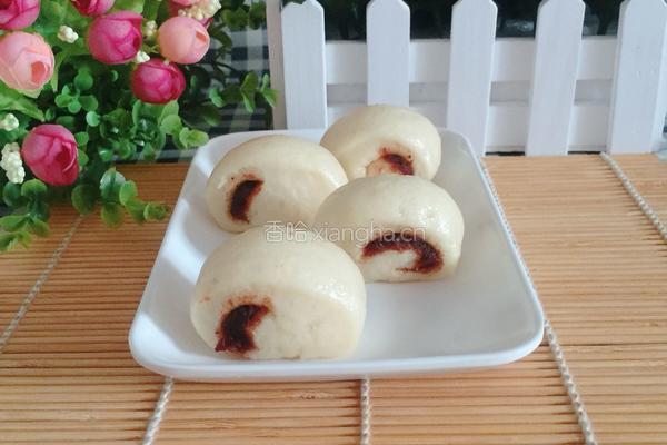 豆沙馒头的做法图解10