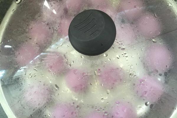 椰蓉紫薯球的做法图解11