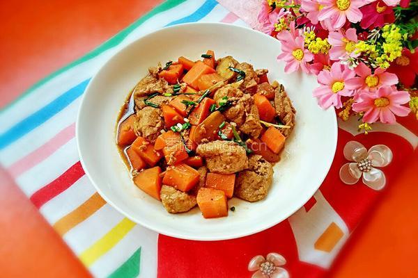 胡萝卜烧豆泡的做法图解9