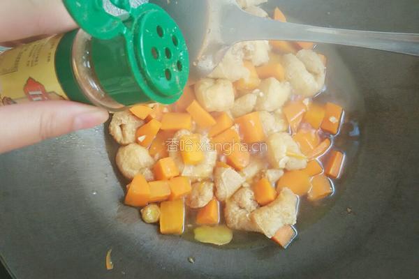 胡萝卜烧豆泡的做法图解6