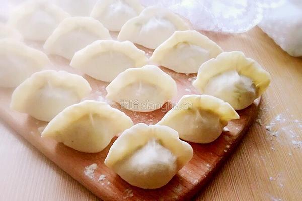 黄瓜鸡蛋水饺的做法图解20