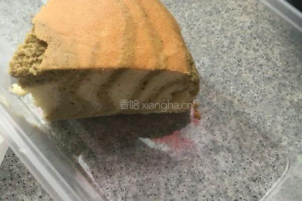 抹茶蔓越梅戚风8寸